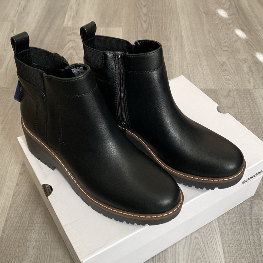 Sonoma Hadley Boots Black Onyx 10